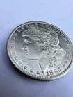 1880 s morgan silver dollar AU