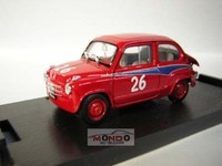 1:43 Brumm Fiat Abarth 750 Mille Miglia Ogna 1956 R304 Auto Diecast Modellbau