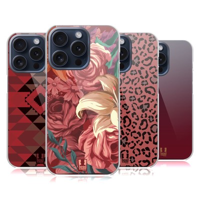 HEAD CASE DESIGNS MARSALA TRENDS HARD BACK CASE FOR APPLE iPHONE PHONES