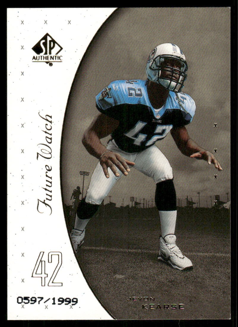 1999 SP Authentic #116 Jevon Kearse RC /1999 - FB