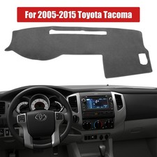 Gray Mat Dashboard Cover Dash Sun Pad Carpet For 2005 2006 - 2015 Toyota Tacoma