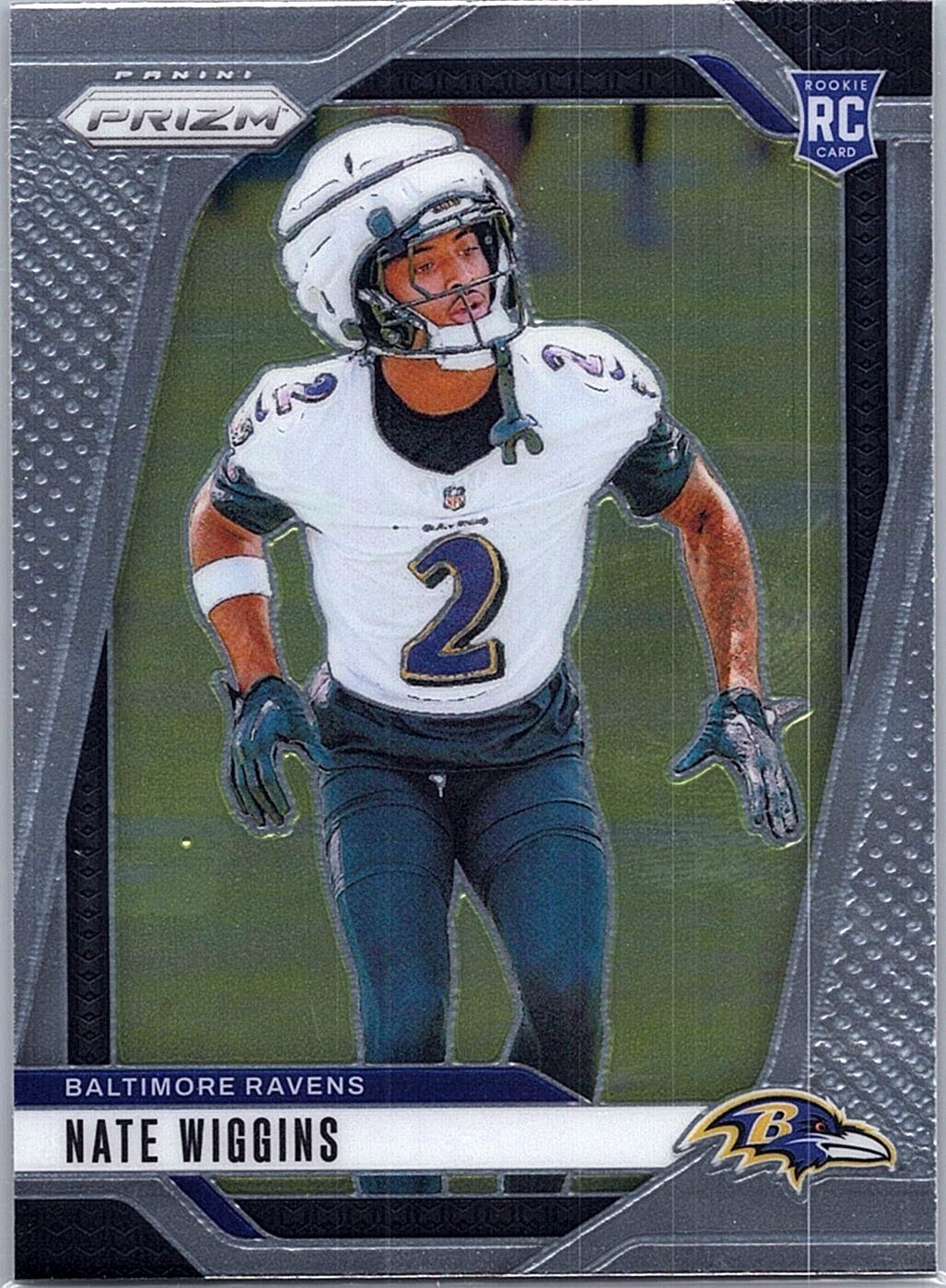 2024 Panini Prizm - Rookies Nate Wiggins #380 (RC)