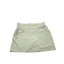 Columbia Moss Green Skort Size XL Pickleball Tennis 2 Front Pockets