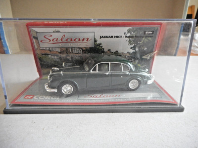 Corgi Saloon Cars 01804 Jaguar MKII British Racing Green + Box