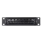 8 Port Straight-Through CAT6 Patch Panel RJ45  Cable Adapter Jack Ethernet9255