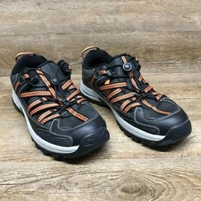 Outdoor Life Hiking Shoes Men's Size 12M Color Black/Orange Vent/Water Shoe
