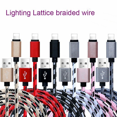 1M 2M 3M Quick Charging USB Data Charger Cable For iPhone 5 6 7 8 X XR XS Lead - Picture 10 of 16