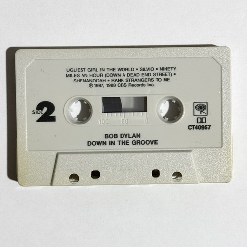 Bob Dylan Down In The Groove Cassette Tape 1988 CBS OG 1st USA Pressing - Picture 5 of 6