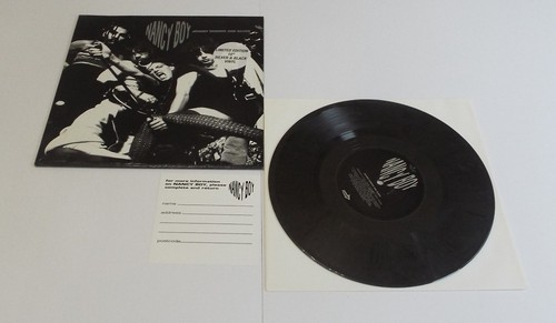 Nancy Boy Johnny Chrome And Silver 10” Single Ltd Ed Silver & Black Vinyl - NM - Picture 2 of 4