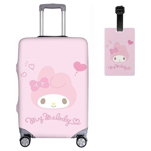 Sanrio My Melody Luggage Suitcase Cover and Tag Pink M Brand New with Tags NWT