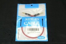 3.5mm AUX IN Cable Audio Cord - 12 inches