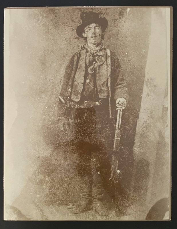 BILL THE KID  11" x 14" PRINT (1859-1881) ALIASES WILLIAM H BONNEY & KID ANTRIM