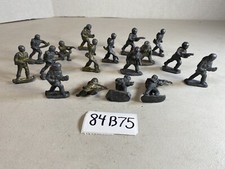Toy soldier figures lead metal not painted military ww2 ww1 lot 84B75