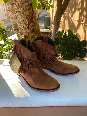 liberty black fringe boots