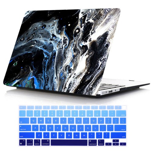 Novel Pattern Case For Macbook M3 Air 13 15 Pro 16 14 11 12 inch+Keyboard Cover - Picture 10 of 64