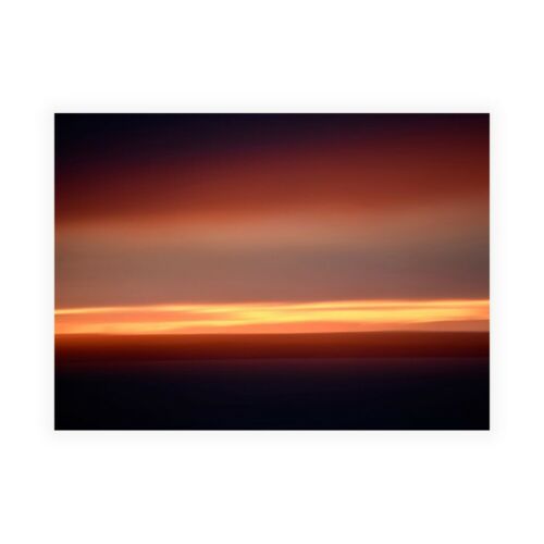 Stampa su Tela su Carta Poster o Quadro Plank Savanah Abstract Sunset - Imagen 1 de 2