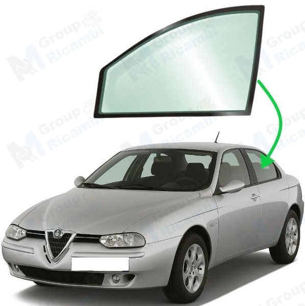 Heckscheibe Links Alfa Romeo 156 Ab 1997 Absenkglas-image