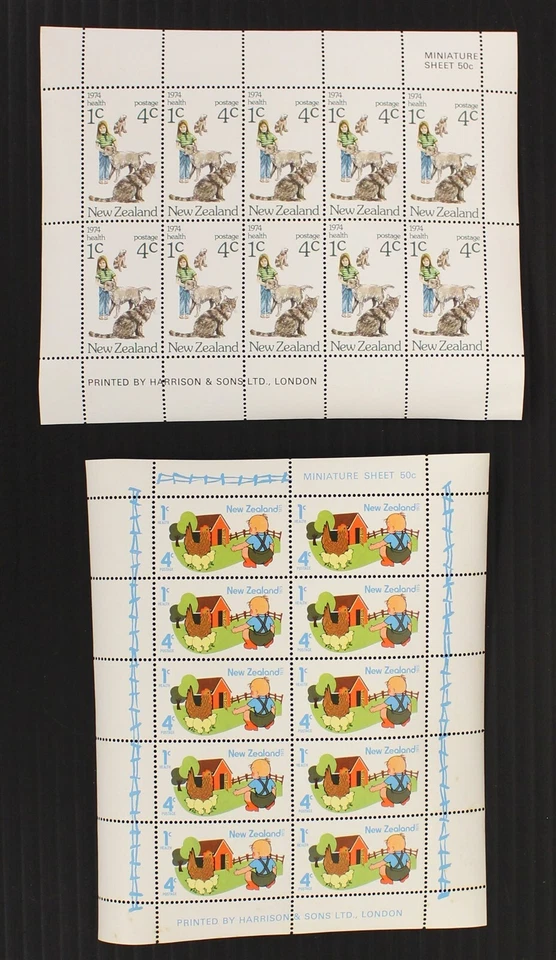 New Zealand #B73a-B76a, B80a-B83a, B85a-B88a, B90a , B93a Mint Miniature Sheets - Image 3 of 3