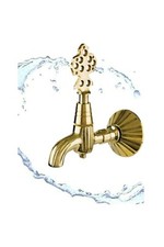 Robinet Hammam Robinet Baignoire Ottoman Turncock Évier Laiton Couleur Or Ven...