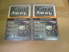 2 Pks Face Away Face Camouflage 24 Camo Strips Realtree Hardwoods Stick On