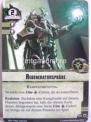 Warhammer 40000 Conquest LCG - Regenaratorsphäre  #037 - Legionen der Toten