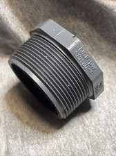 Spears D2464 2" PVC Schedule 80 Hex Head Threaded Plug Pipe Fitting