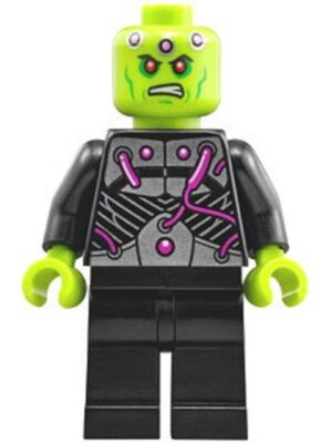 LEGO Super Heroes Justice League - Minifigur Brainiac aus Set 76040 - sh159