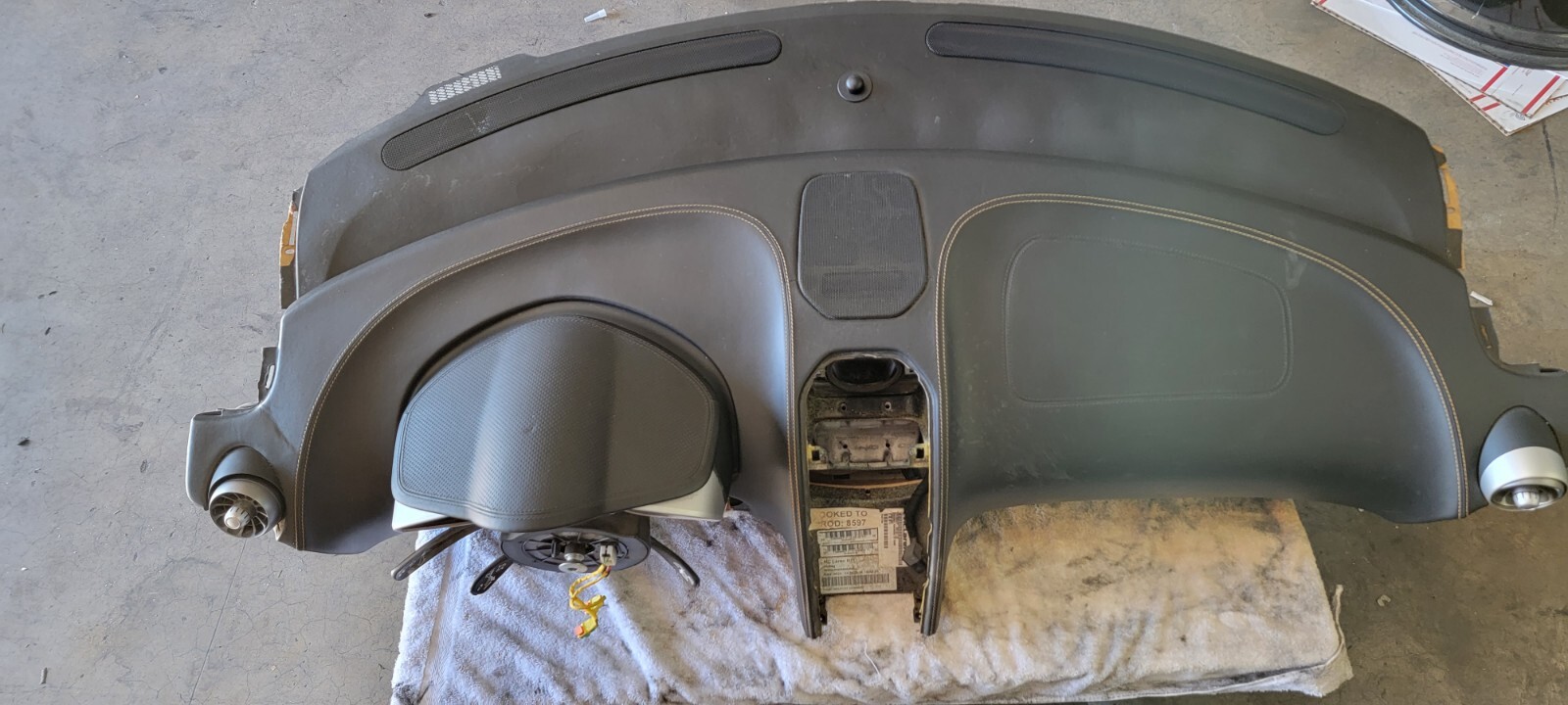 MCLAREN 650S DASHBOARD ASSEMBLY INSTRUMENT CLUSTER OEM 