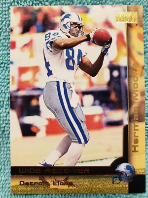 2000 SKYBOX HERMAN MOORE #5 DETROIT LIONS 