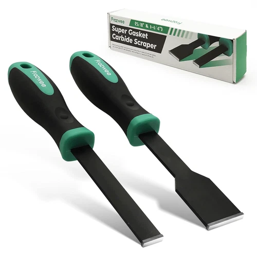 2PCS Carbide Scraper Set(1-1/4 Inch & 5/8 Inch)Super Gasket Durable Tungs Remove