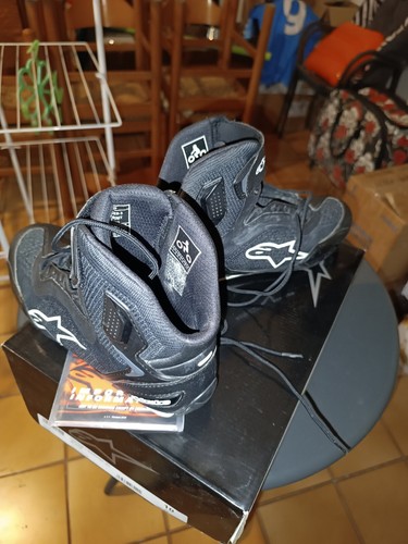 ALPINESTARS FASTER-3 RIDEKNIT SHOES BLACK - Foto 3 di 4