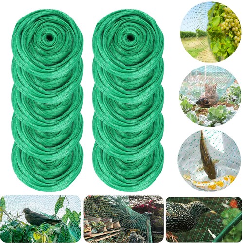 33~198ft Anti Bird Netting Pond Net Protection Tree Crop Plant Fruit Garden Mesh