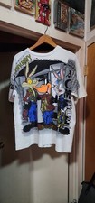 Looney Tunes Freeze 1994 Bugs Daffy Wiley "Made in America" Shirt - Size XL