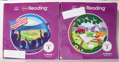 HMH: Into Reading Grade 3 Student myBook 1 & 2 Modules 1-10 Set National 2022