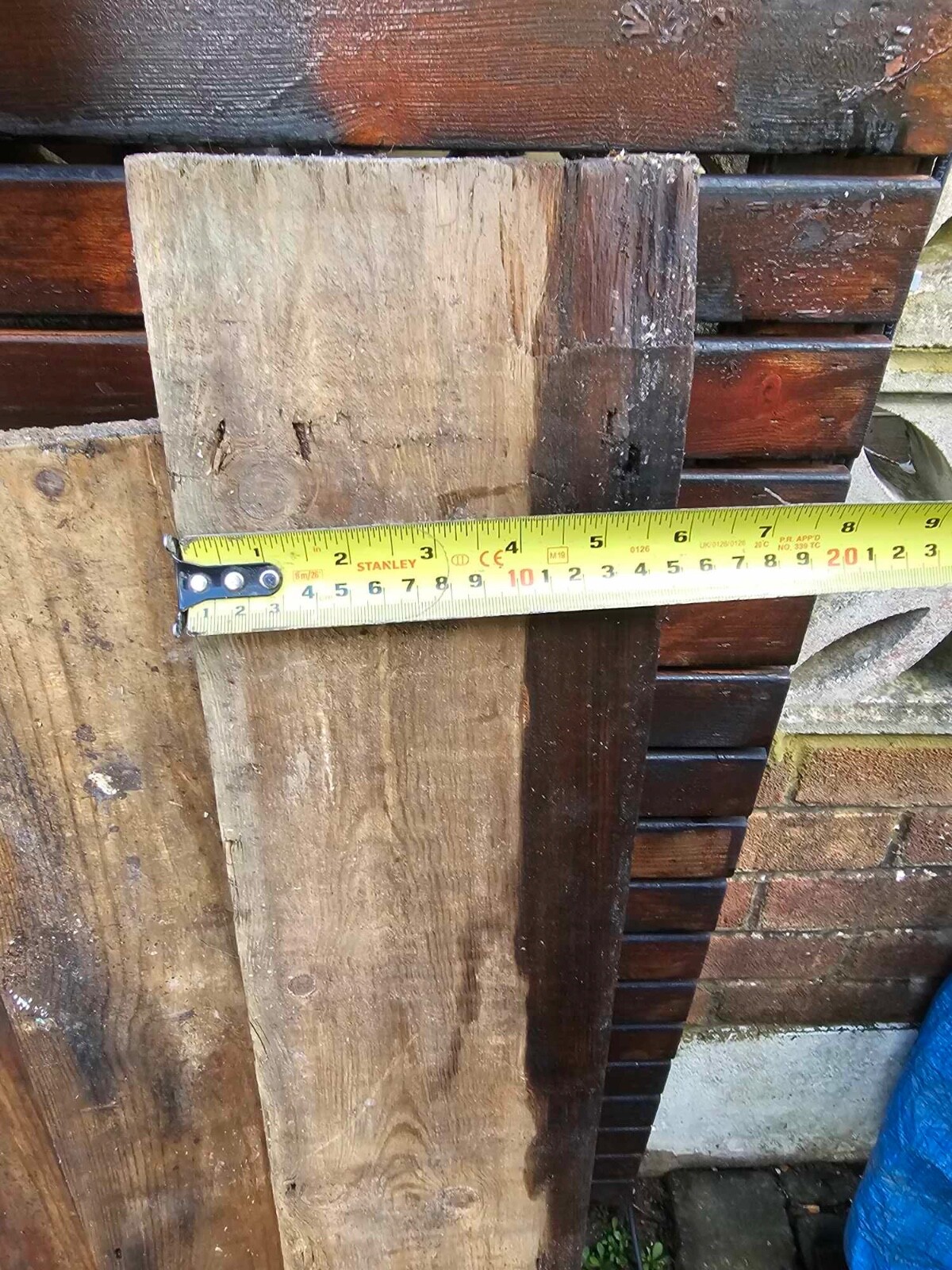 Reclaimed Pine Floorboards,£20 per m2 eBay