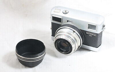 Werra Matic 35mm Film Camera Carl Zeiss Tesar 50mm f/2.8 Werra Matic 35mm Film Camera Carl Zeiss Tesar 50mm f/2.8