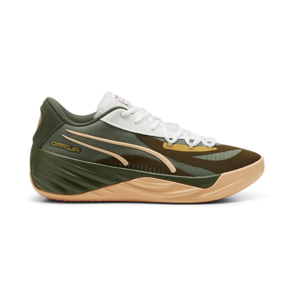 Puma AllPro Nitro Gremlins 37930301 Mens Green Athletic Basketball