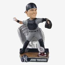 Jose Trevino New York Yankees 2022 Platinum Glove Bobblehead MLB Baseball
