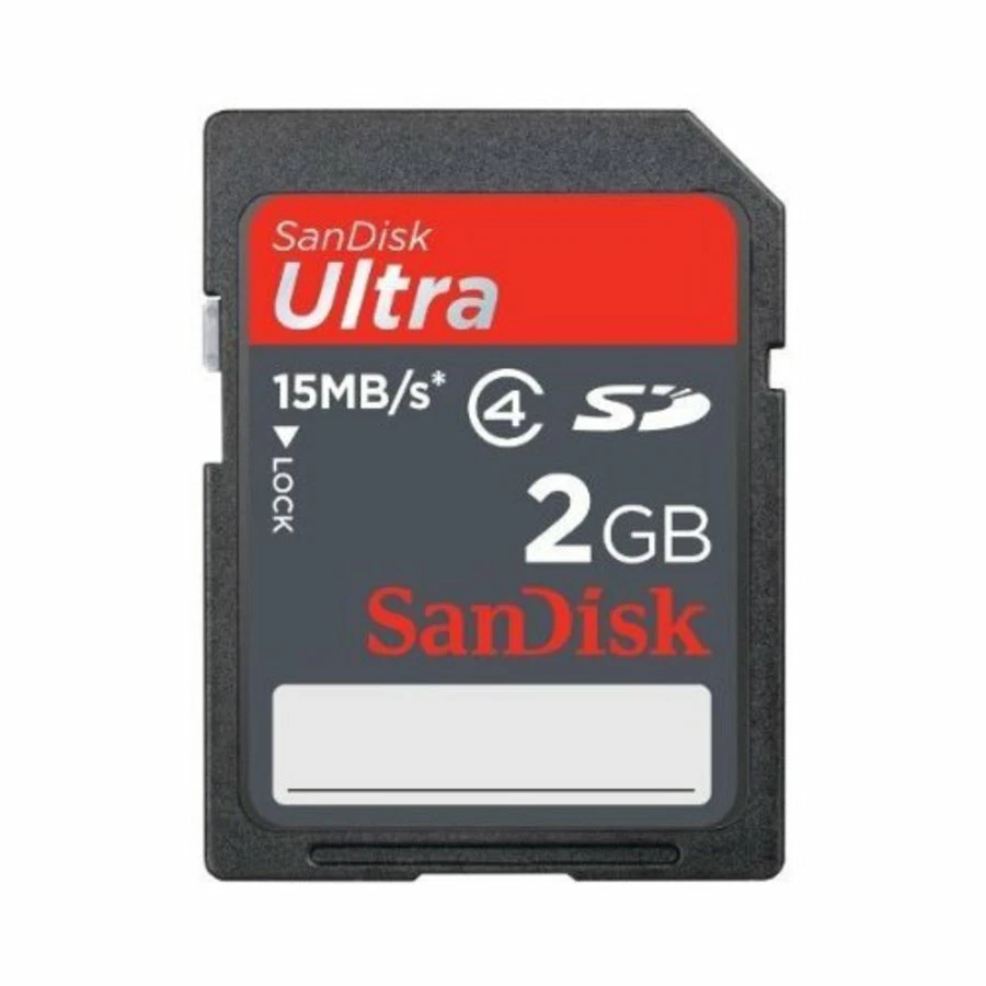 SanDisk 2GB 15MB s Ultra SD Secure Digital Card SDSDH 002G A11