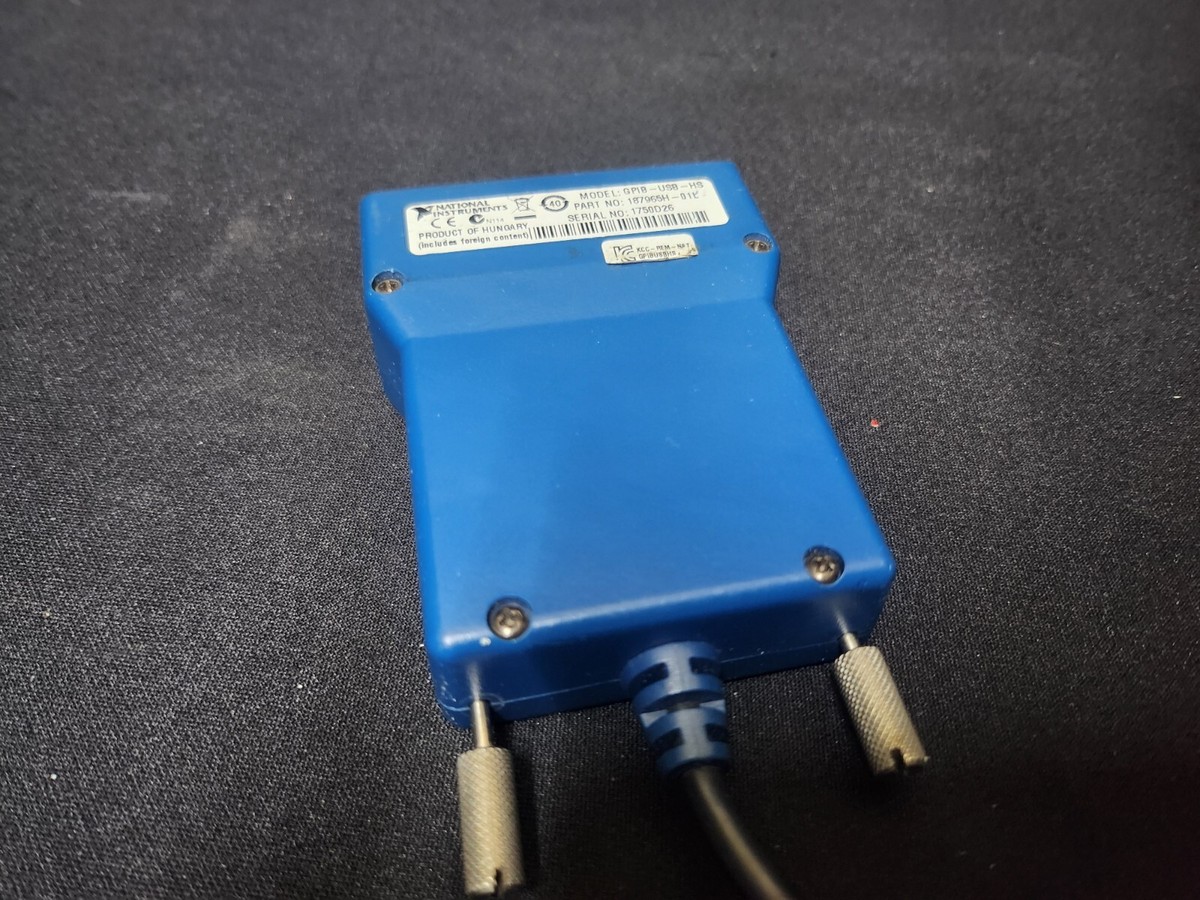 NATIONAL INSTRUMENTS USB-GPIB コンバーター NI Origin GPIB-USB-HS (0D26) | eBay