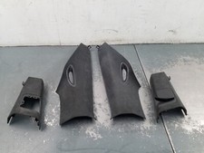 2016 Porsche 911 Turbo S 991 Alcantara B C Pillar Trim Panels 6242 Ll7