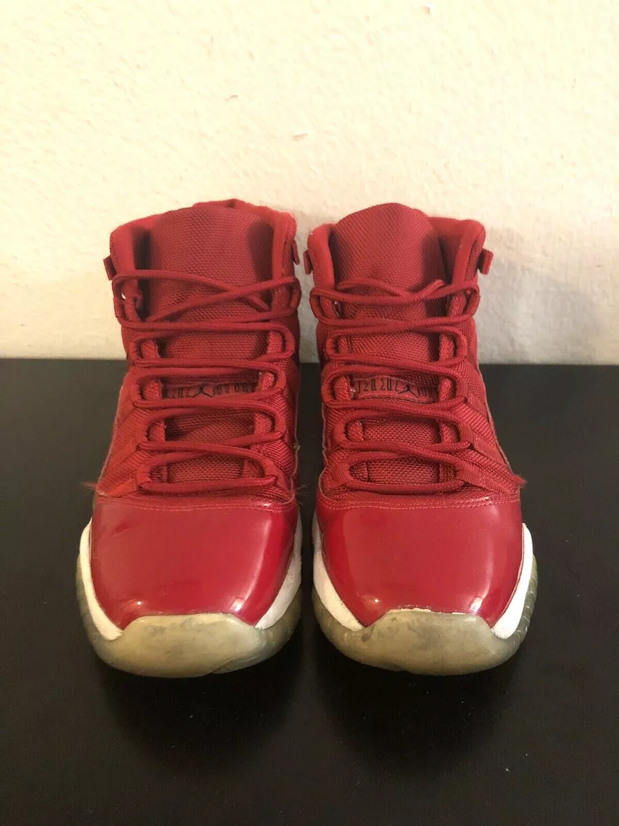 Jordan 11 hotsell red youth