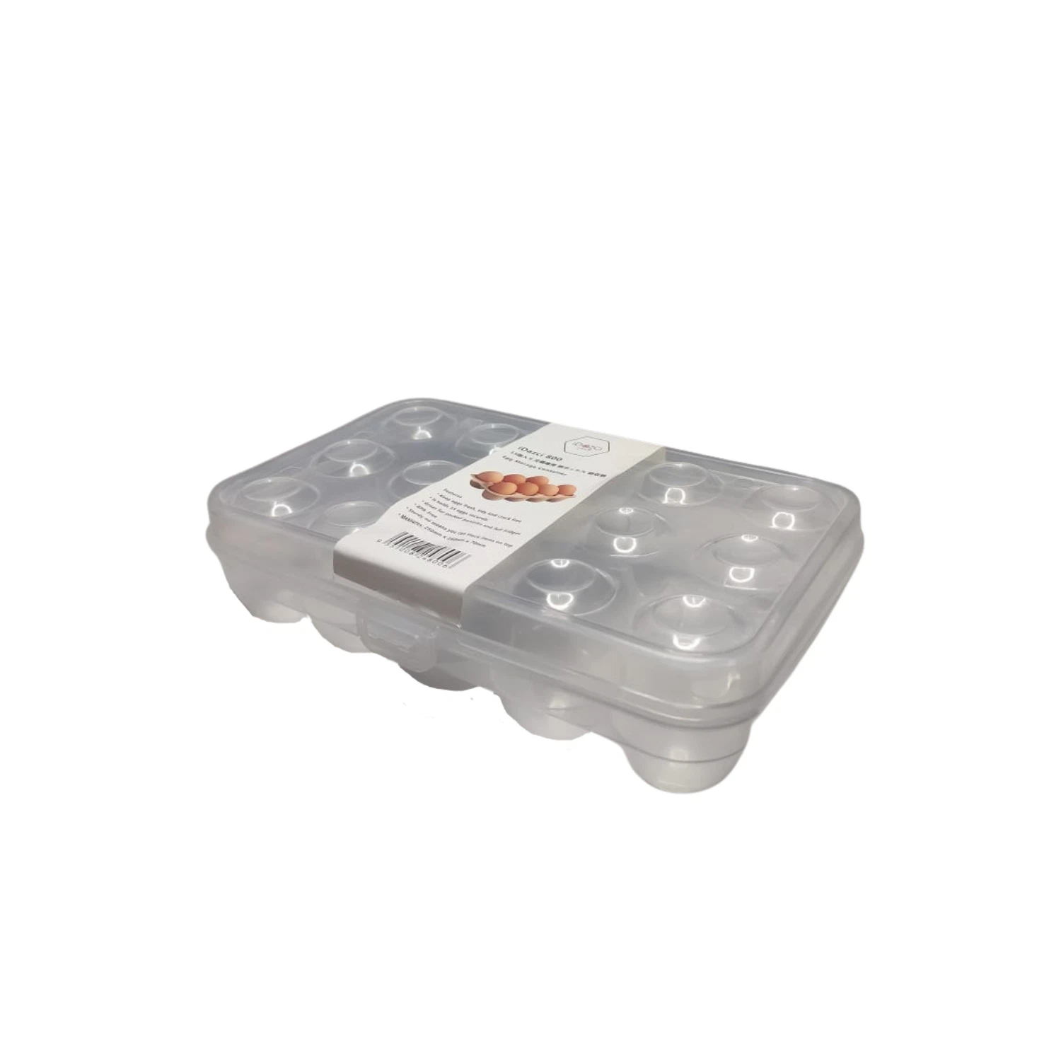 Storage Case Holder Box Eggs Container (15 Eggs Capacity) For freezer & Camping