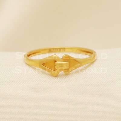 Wish Band Gold Ring 22k Gold Ring for Women Wedding Jewelry Size  Handmade