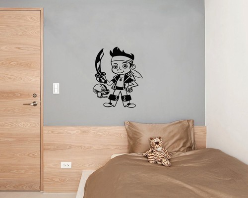 Pirate Swords Children's Kids Bedroom Art Decal Sticker Picture Poster - Picture 3 of 4