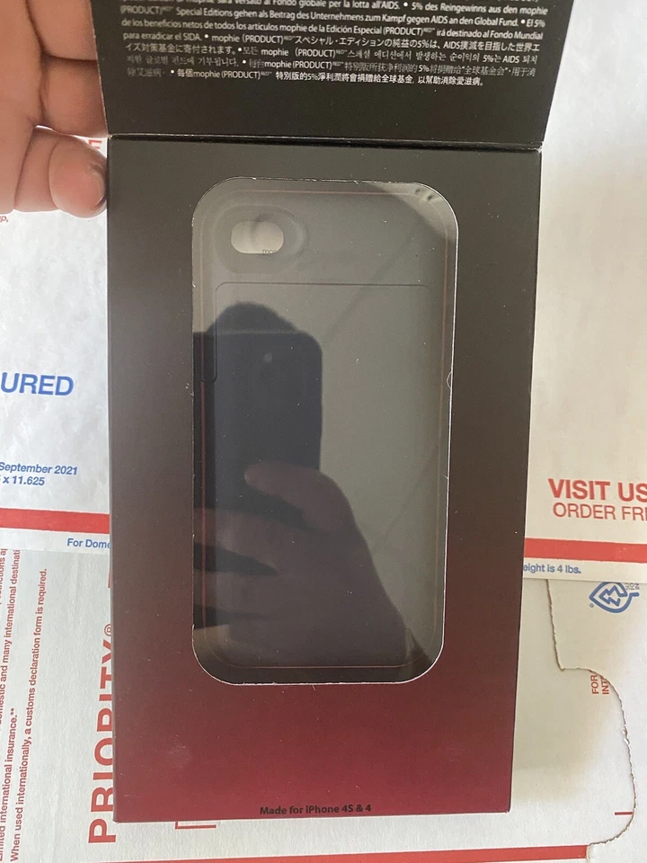 Mophie juice pack Plus Battery Case iPhone 4s/4 New Factory Sealed - Image 4 of 4