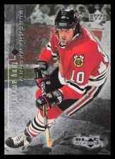 1998-99 Upper Deck Black Diamond #20 Tony Amonte Chicago Blackhawks Hockey Card