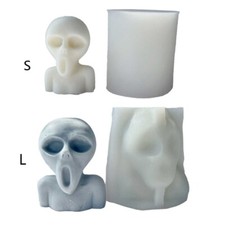 Halloween 3D Skull Molds Pumpkin Silicone Moulds 3D Molds