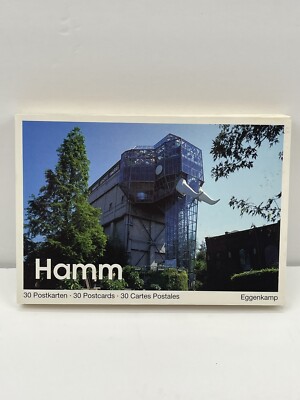 Hamm, Germany Postcard Book From 1996 By Eggenkamp Verlag.
