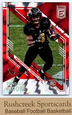2021 Donruss Elite #125 Rondale Moore RC Rookie Aspirations Shimmer /499